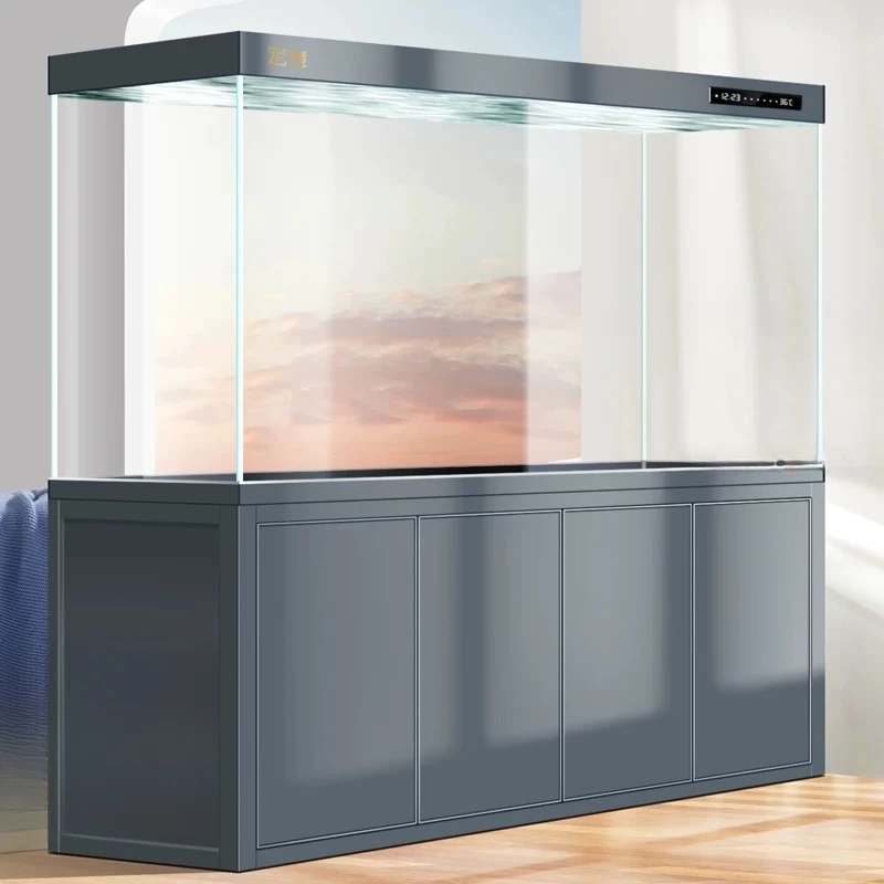 Water-saving Luxury Chic Aquariu Elegance Floor-mounted Smart Reception Desks Large-scale Model Ffice Furniture Военное ДелоLJ40