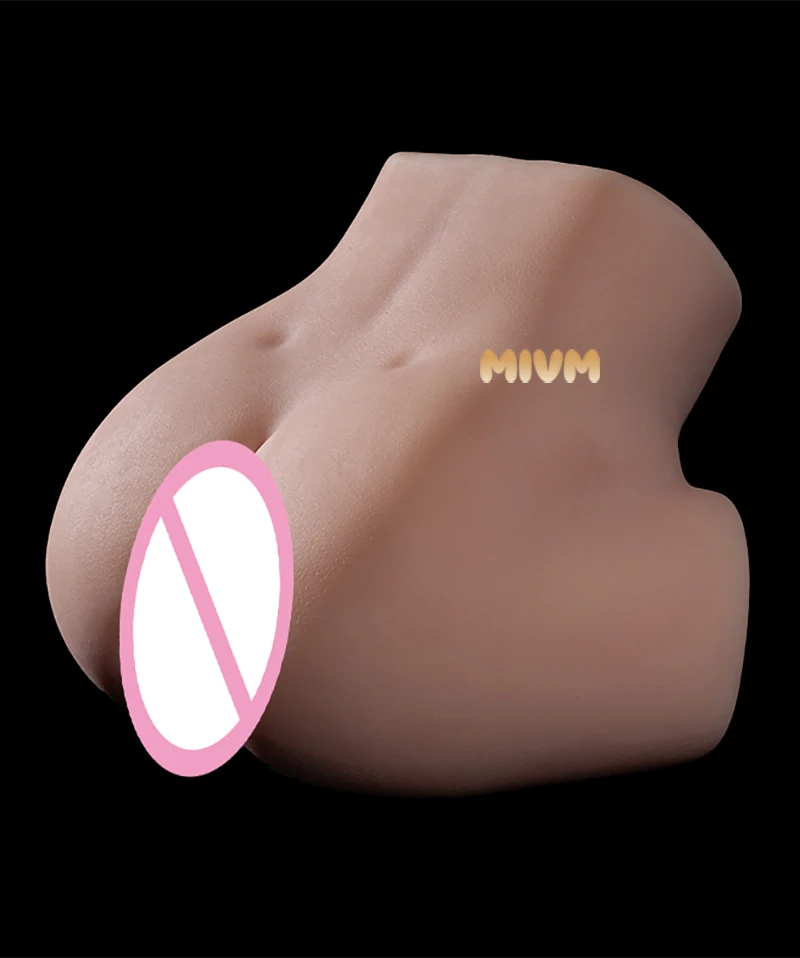 MIVM TPE Hip Model Male Masturbation Sex Toy Anal Vaginal Insertion Male Masturbation Cup Adult Fun Torso Doll 18+ - view 5