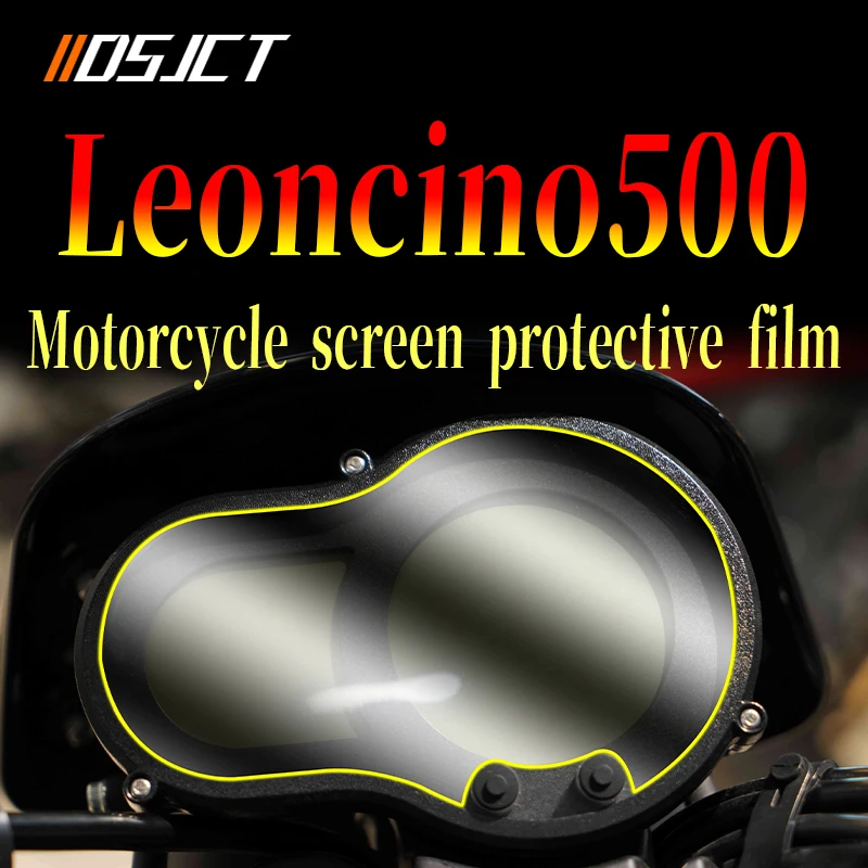 

For Benelli LEONCINO 500 LEONCINO500 Motorcycle Cluster Scratch Protection Film Speedometer Screen Protector Accessories