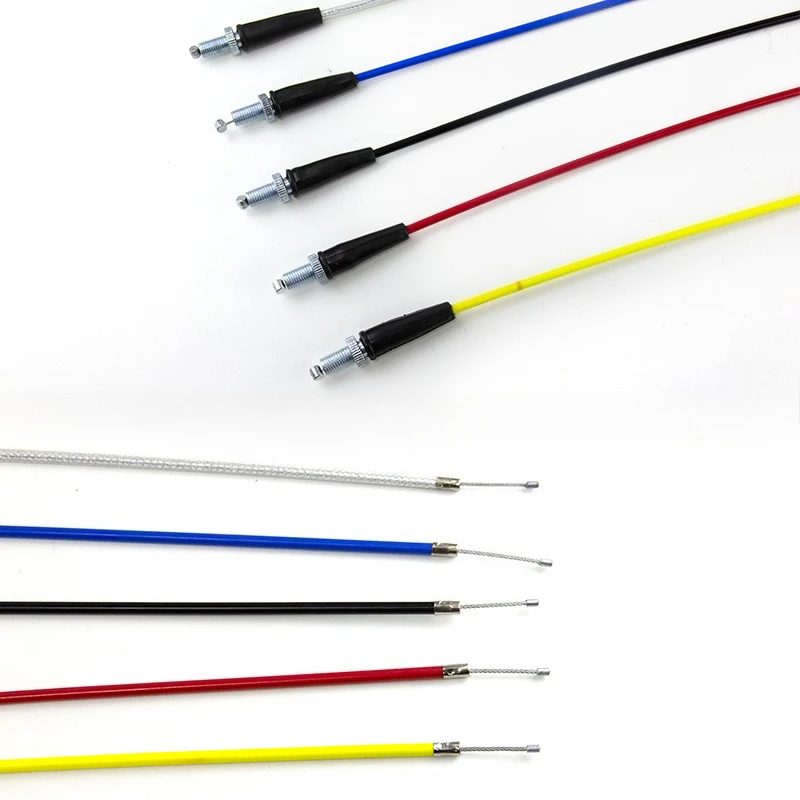 Universal Motorcycle Accelerator Straight Connection Throttle Cable 1050mm For KTM Honda Suzuki Yamaha Kawasaki Dirt Bike