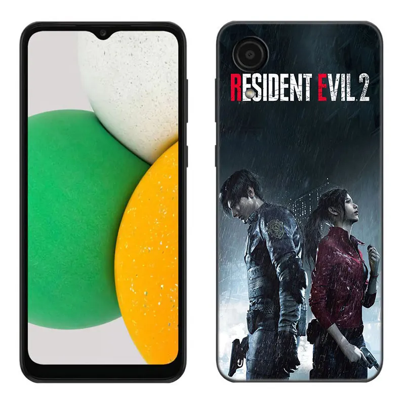 R-Resident E-Evil Game Phone Case For Samsung Galaxy A01 Core A04E A04S A05S M04 A02 A03 A10 M40 S A06 A10E M10 M11 M12 M22 M42