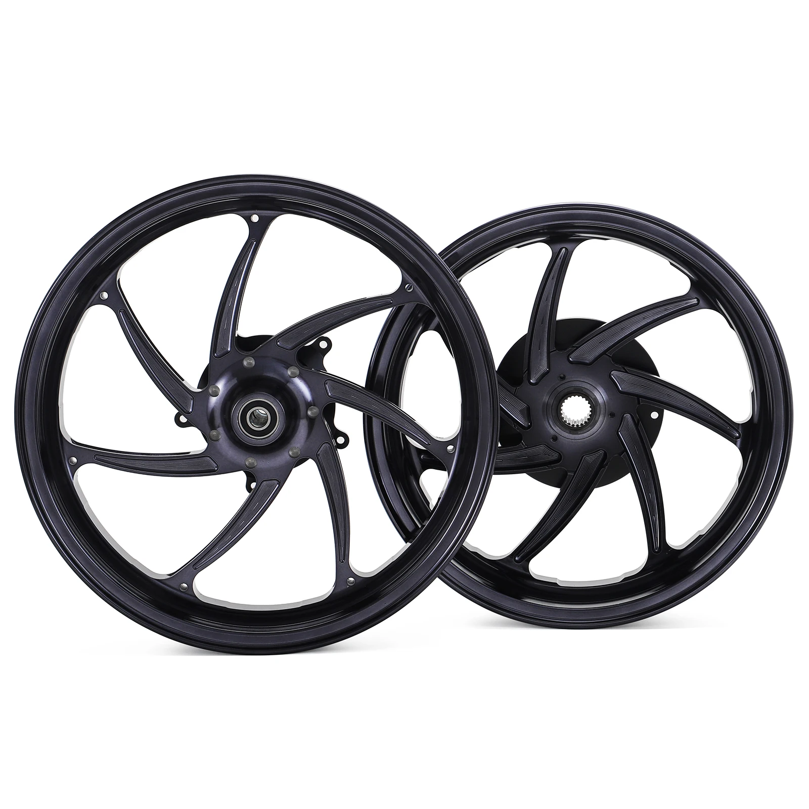 

Customized 14 15 Inch CNC Scooter Modified Wheel Alloy Sport Rim Motorcycle Casting Wheels for Xmax300 Nmax155 Yamaha