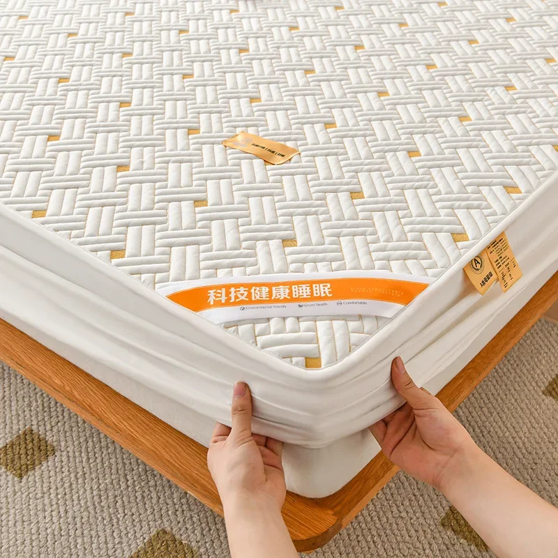 

Maternal and infant grade waterproof urine-proof washed cotton mattress Class A pure cotton single-piece mattress