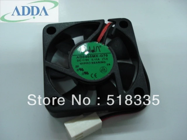 

FOR ADDA AD0405MX-G70 4010 4cm 5V DC 0.11A server inverter PC case cooling fan