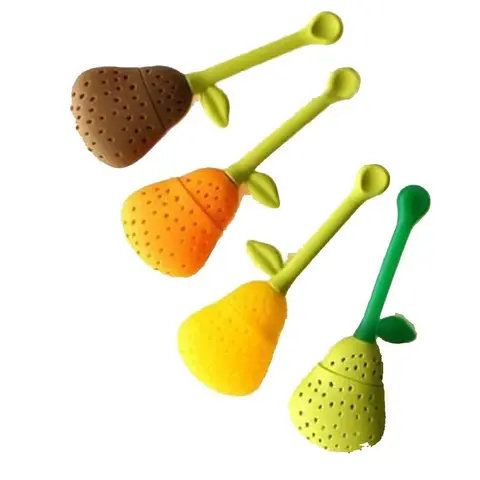 Herbal Infuser Silicone Teacup Filter Spice Diffuser  Silicone Design For Family Gatherings Office Use Gift