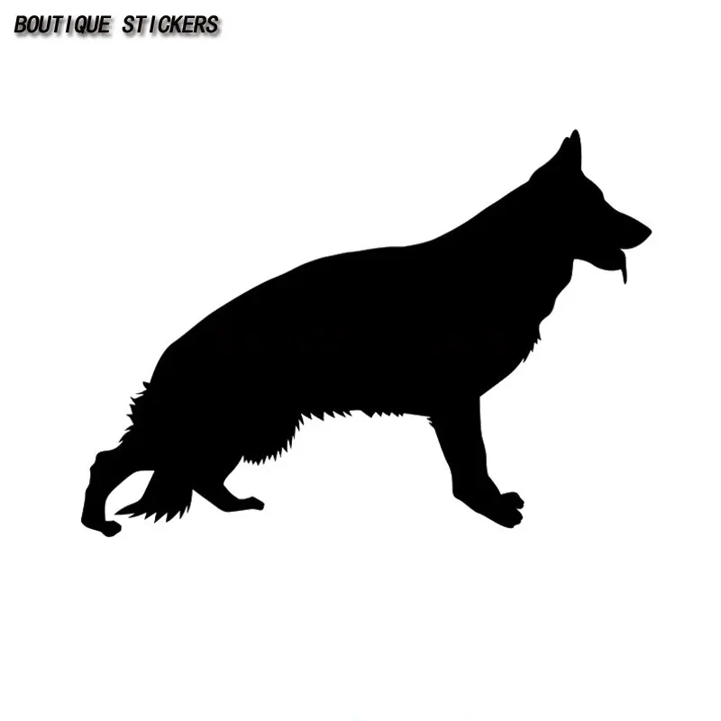German Shepherd Dog Car Sticker Car Motorcycle Decoration Accessories Waterproof PVC sticker to cover scratches