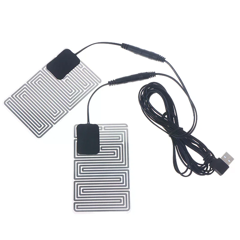 

1 Pair 5V 2A Electric USB Gloves Heater Metal Heated Gloves Pad