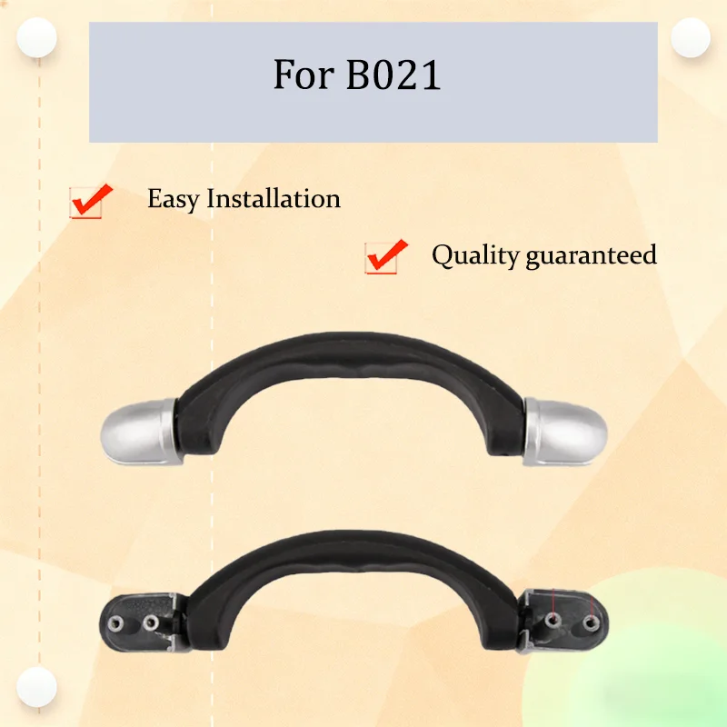 

Металлическая ручка-замена для чемодана B021 с защитой от скольжения, прочная, для ремонта дорожных сумок и тележек