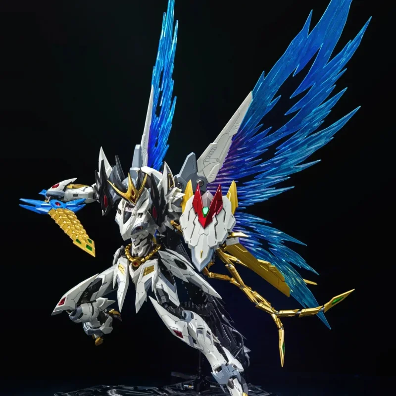 Kit d'assemblage de moteur nucléaire CaoRen, 20cm, figurines d'action Mecha avec Transformation phénix, squelette en alliage, ornements, jouets cadeau