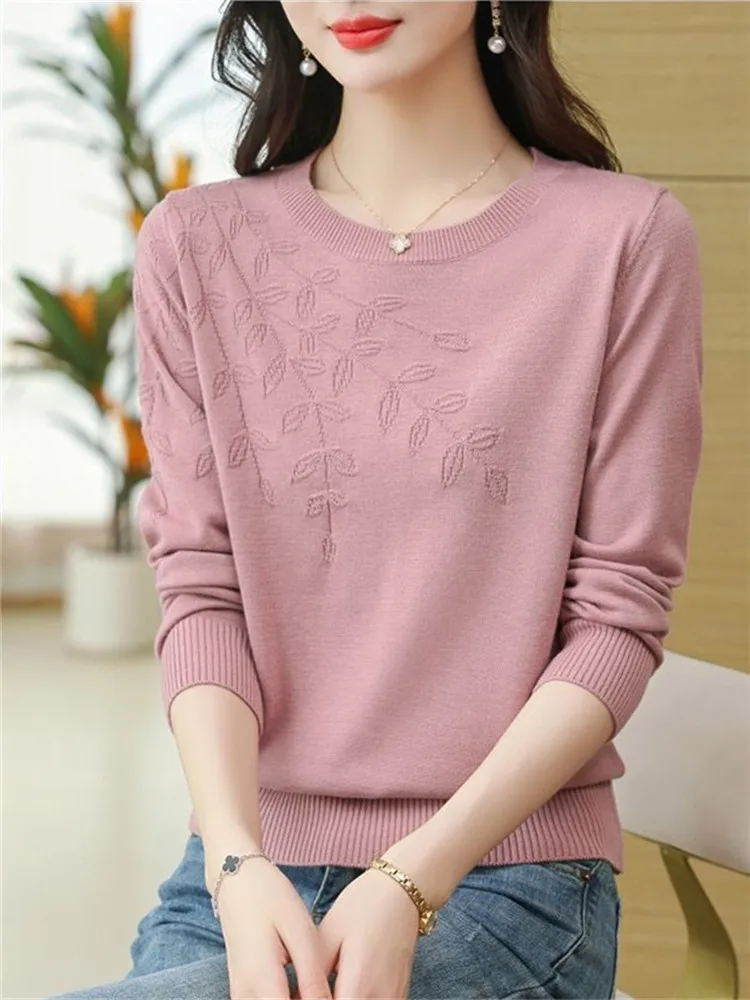 Knitted Sweater Women Pullover 2024 New Half Turtleneck Jumper Sweater Autumn Winter Solid Slim Chic Streetwear Long Sleeve Top