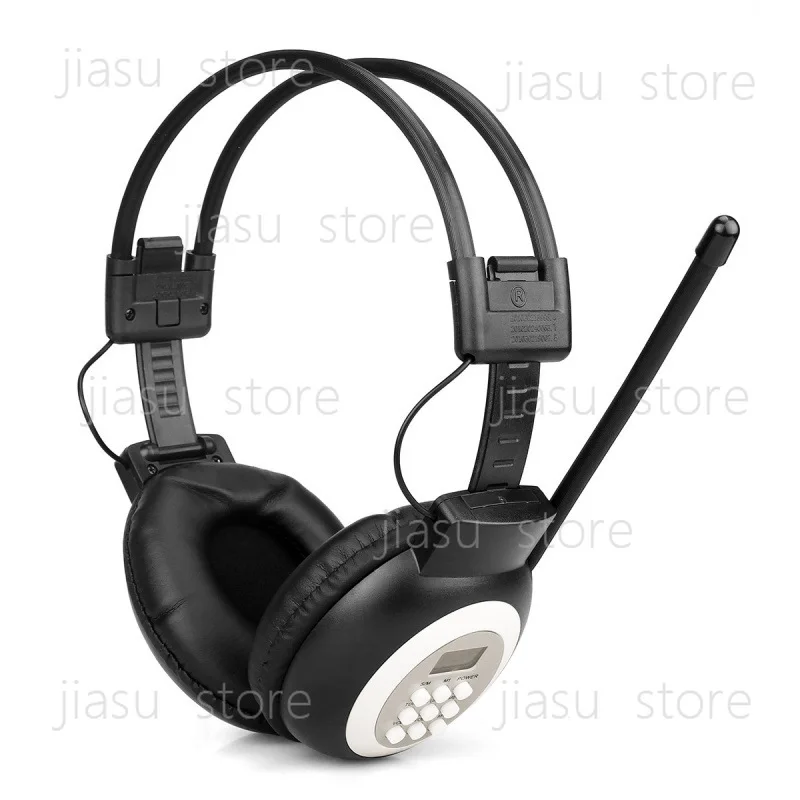 

Portable TR101 Head-mounted FM Radio 50-108MHz Campus Radio Receiver For Student Listening Test Training