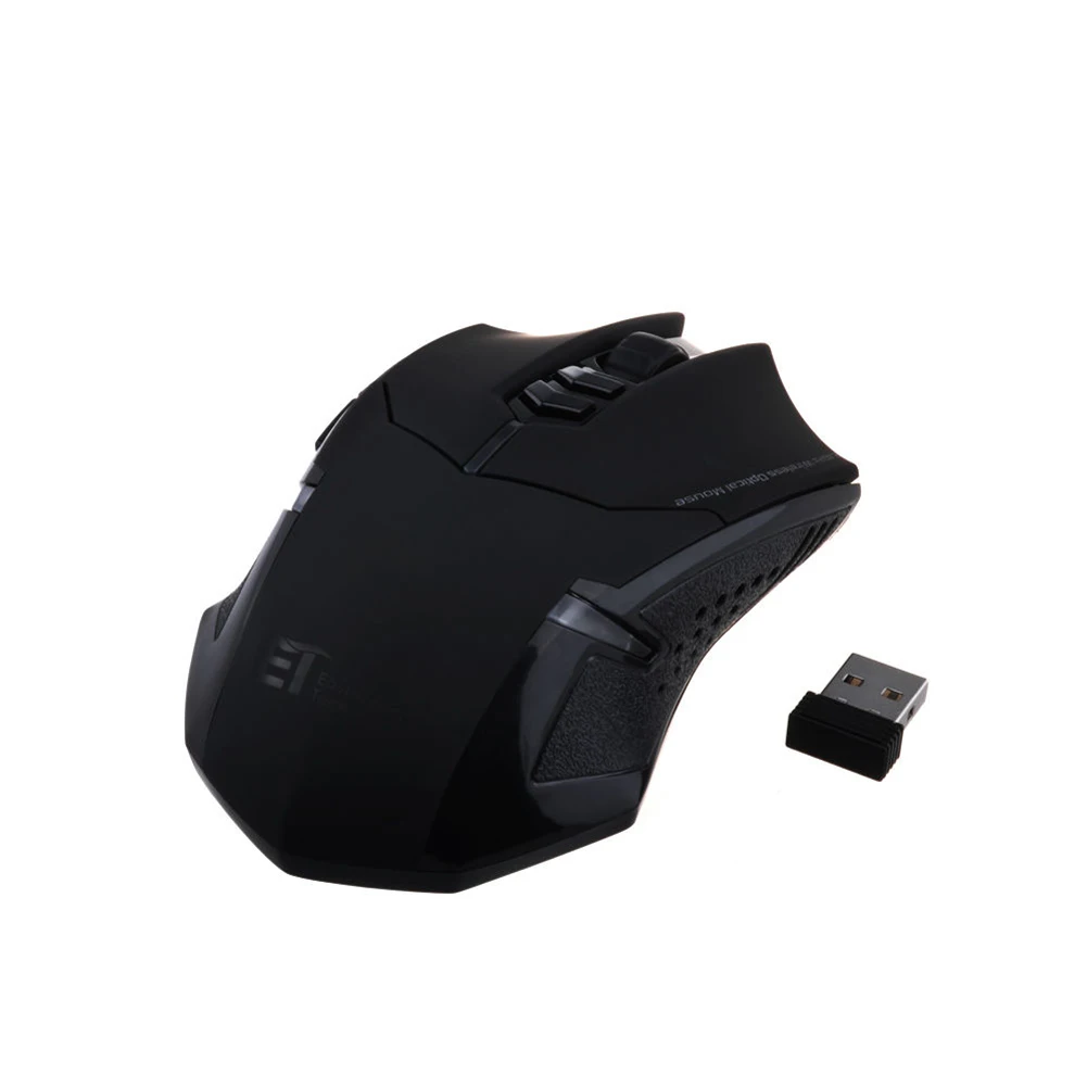 2,4 GHz draadloze muis optische muizen met USB-ontvanger 800-2400 DPI ergonomische muizen 7 knoppen optische muis voor laptop pc computer