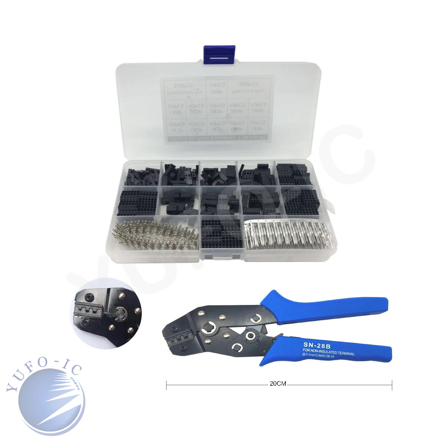 620PCS 2.54Mm Dupon…