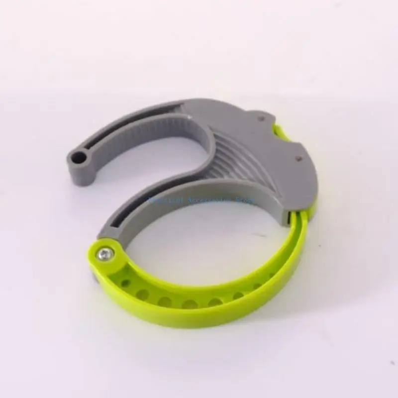 U75E ترقيات البلاستيك الربيع كابل بسقاطة خرطوم المشبك المنظم خرطوم حديقة كابل اللفاف للتخييم خيمة المرآب اللف #4