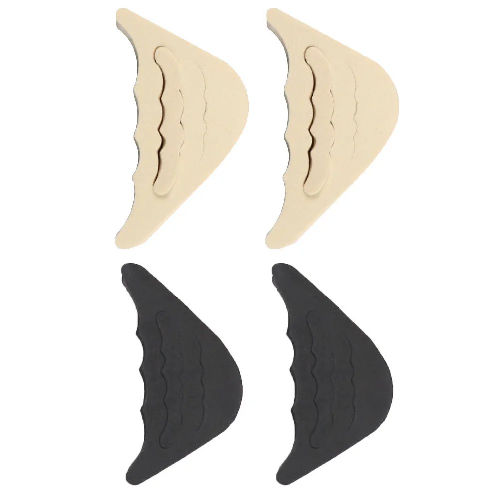 

2 Pairs Forefoot Pads EVA Cushion High Heel Shoe Front Palm Insoles Gel Metatarsal Non Slip Toe Pressure Relief Foot Care Tools