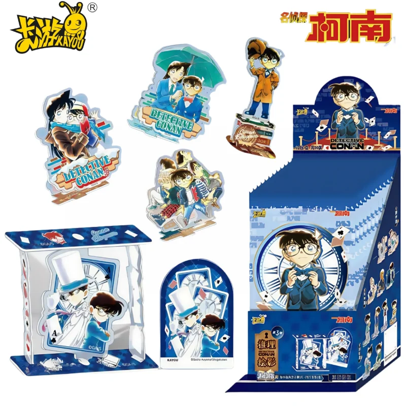

KAYOU Official Authentic Detective Conan Series Stand Card Anime Peripheral Room Decoration Gift Toy Stand Card Original Box