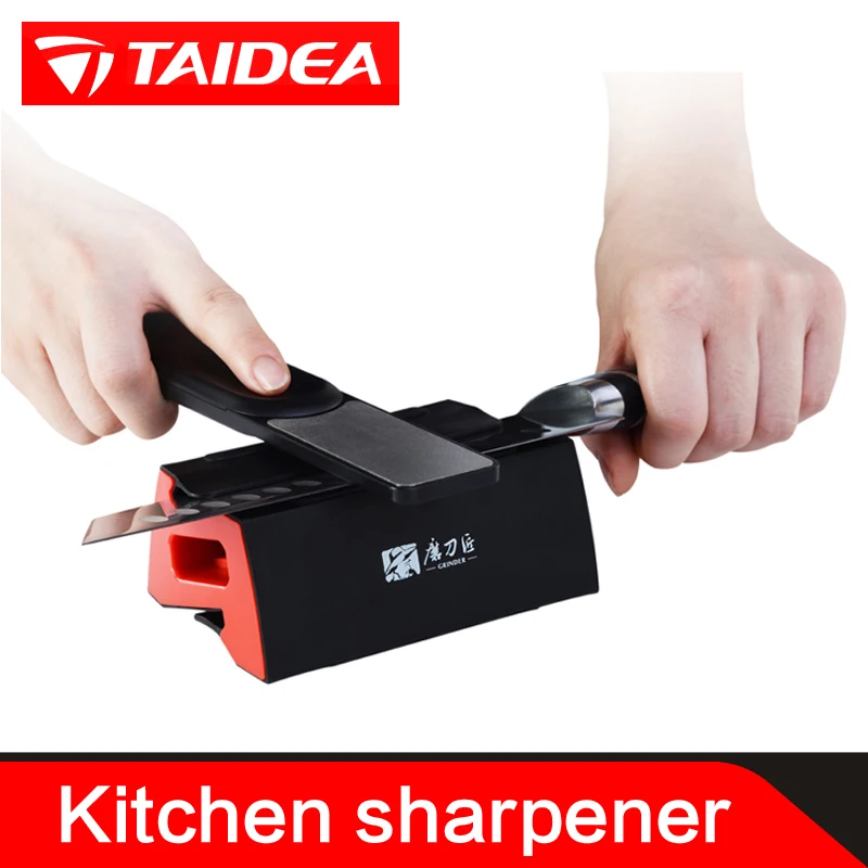 TAIDEA Grinder Professional Diamond Multifunction Tool sharpening stone Machines amolador de faca Kitchen Knife Sharpener