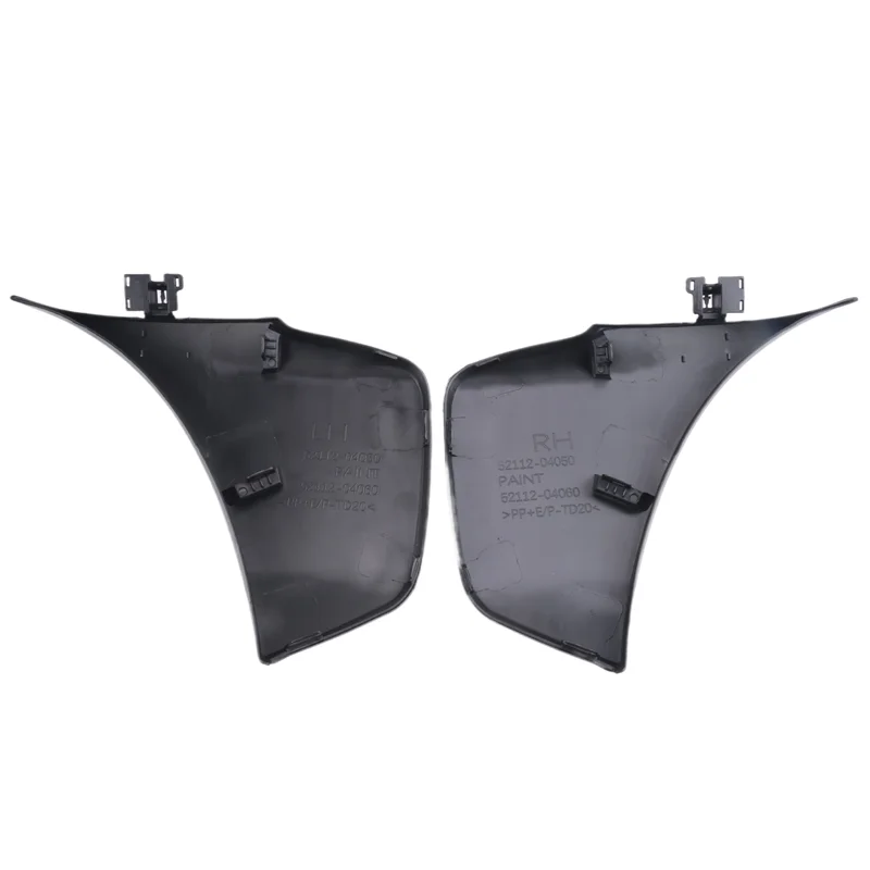 

A95E-New Front Bumper Fender Ends Extensions Set Matte Black For Toyota TACOMA 2012-2015