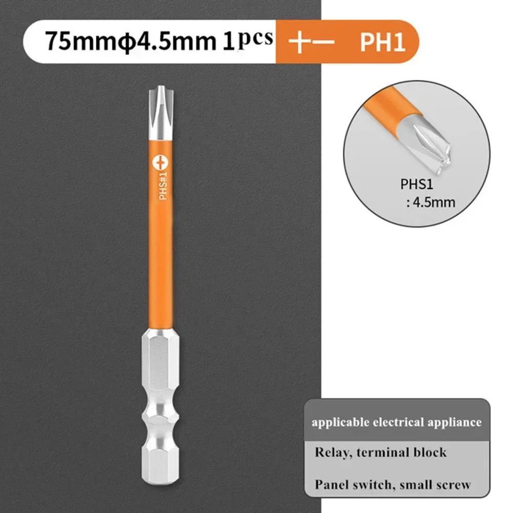 

New Convenient Screwdriver Alloy Steel Accurate Concentric Insulation Solid Strong Magnetic Head PHS/PZS Screws