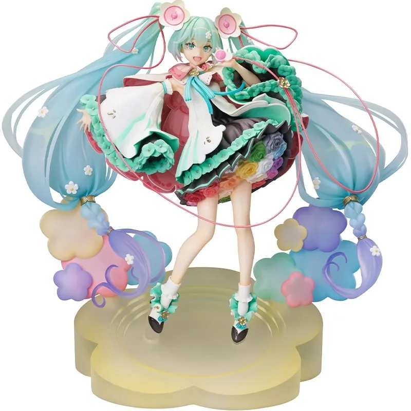 F:NEX Hatsune Miku VOCALOID Magical Mirai 2021 Ver PVC Handmade Peripheral Decoration Originality Desktop Decoration Model