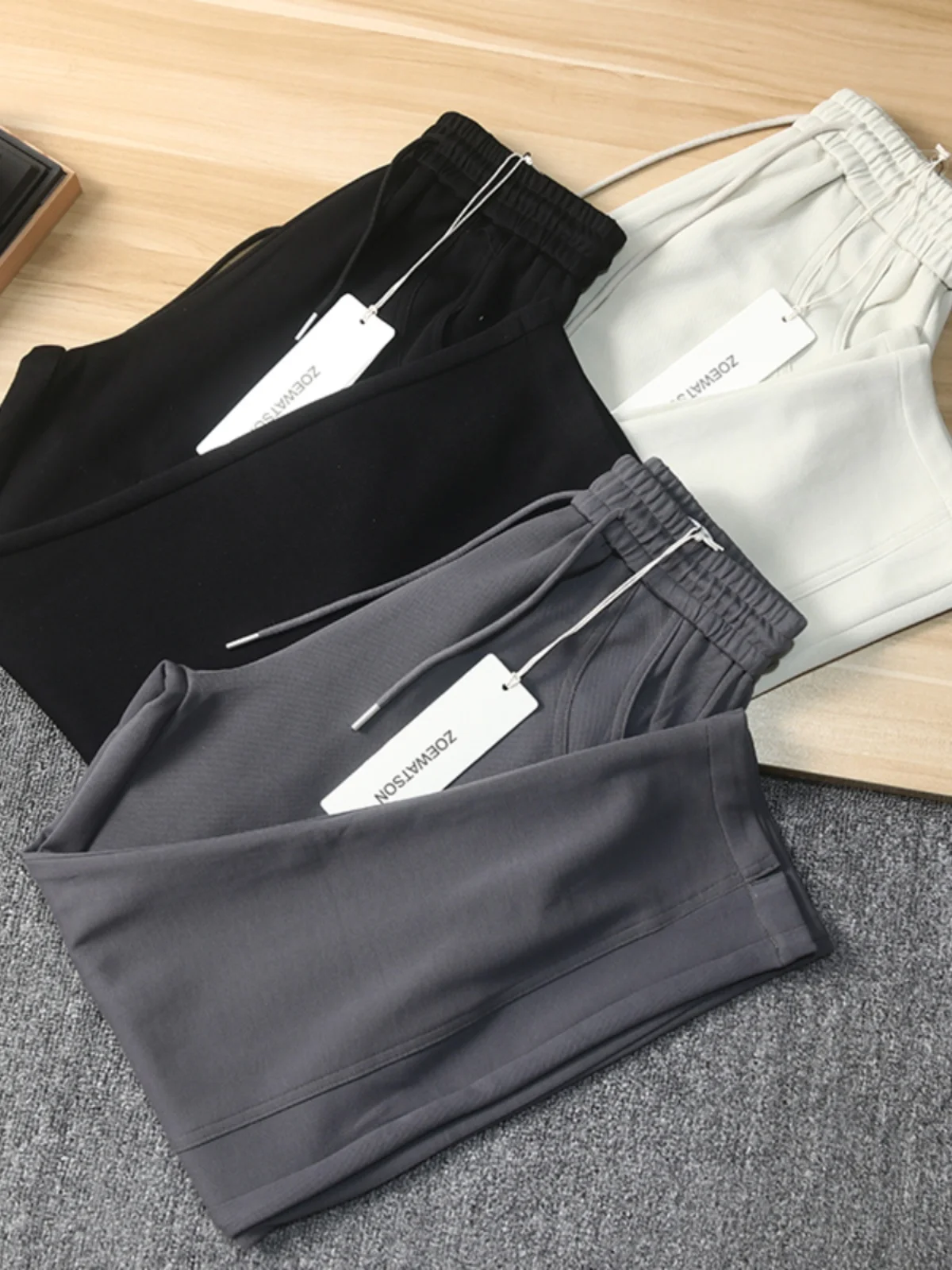 

Повседневные дышащие мужские винтажные брюки свободного плетения, модные универсальные весенне-летние брюки-бананы, длинные брюки Urban Sle