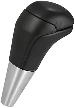 

Car Auto Gear Shift Knob for Avalon 2005-2018 – Black Faux Leather & Metal – Motoforti
