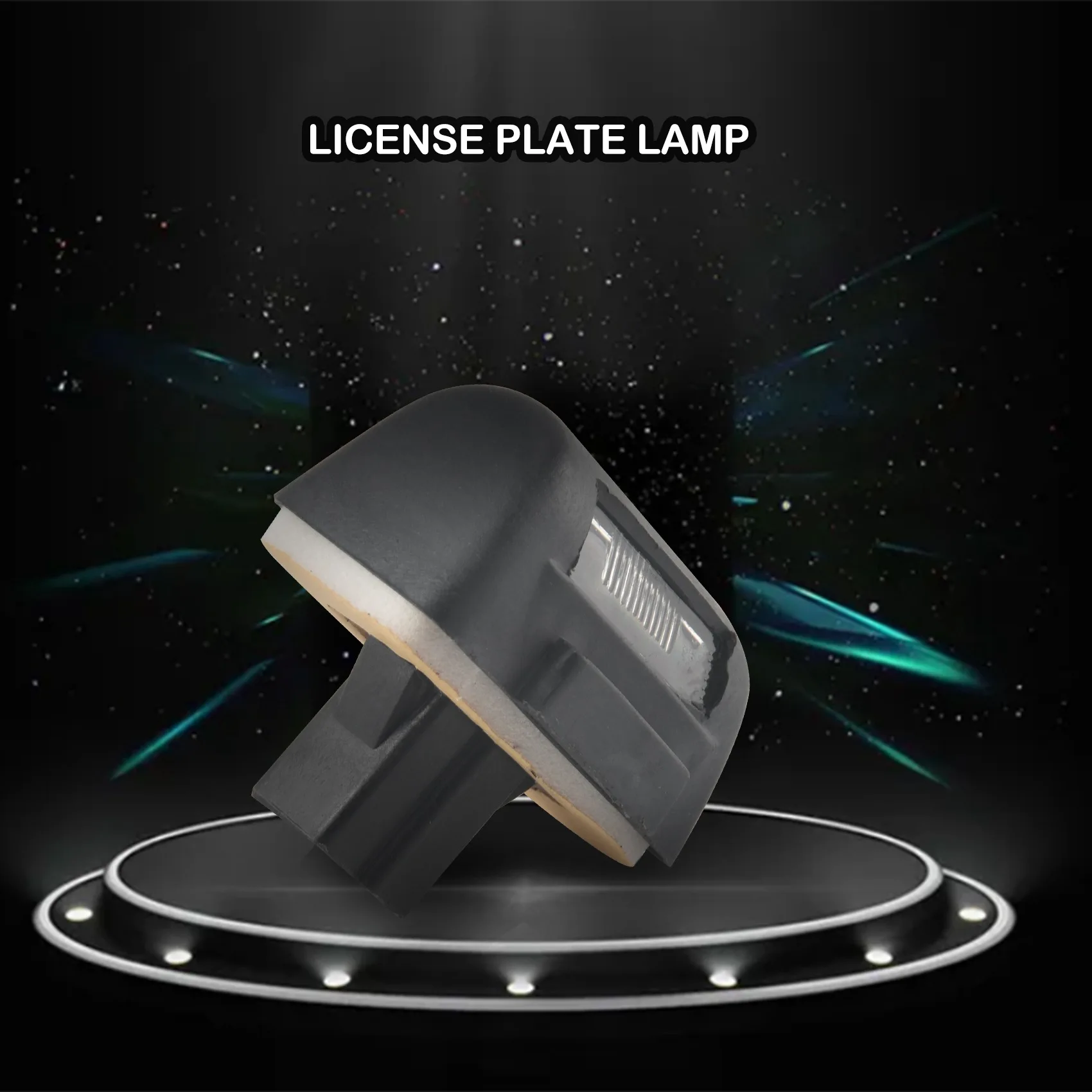 

2Pcs Car Number License Plate Light Lamp Fit for Ford Transit MK5 MK6 MK7 4388111