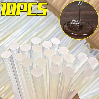 10/1pcs Hot Melt กาว Sticks 7 มม./11 มม.Visco Sticks บ้าน DIY หัตถกรรมสําหรับกาวไฟฟ้าปืนซ่อมอัลบั้มเครื่องมือ