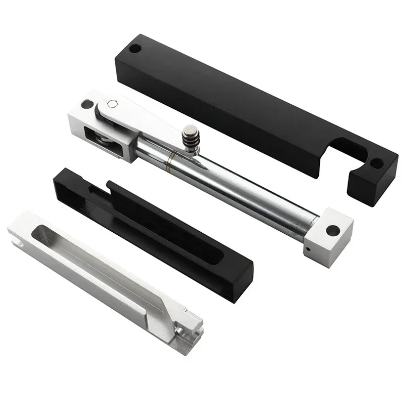 Aluminum Alloy with Buffer Damper Invisible Door Closer Hydraulic Buffer Household Silent Door Closer