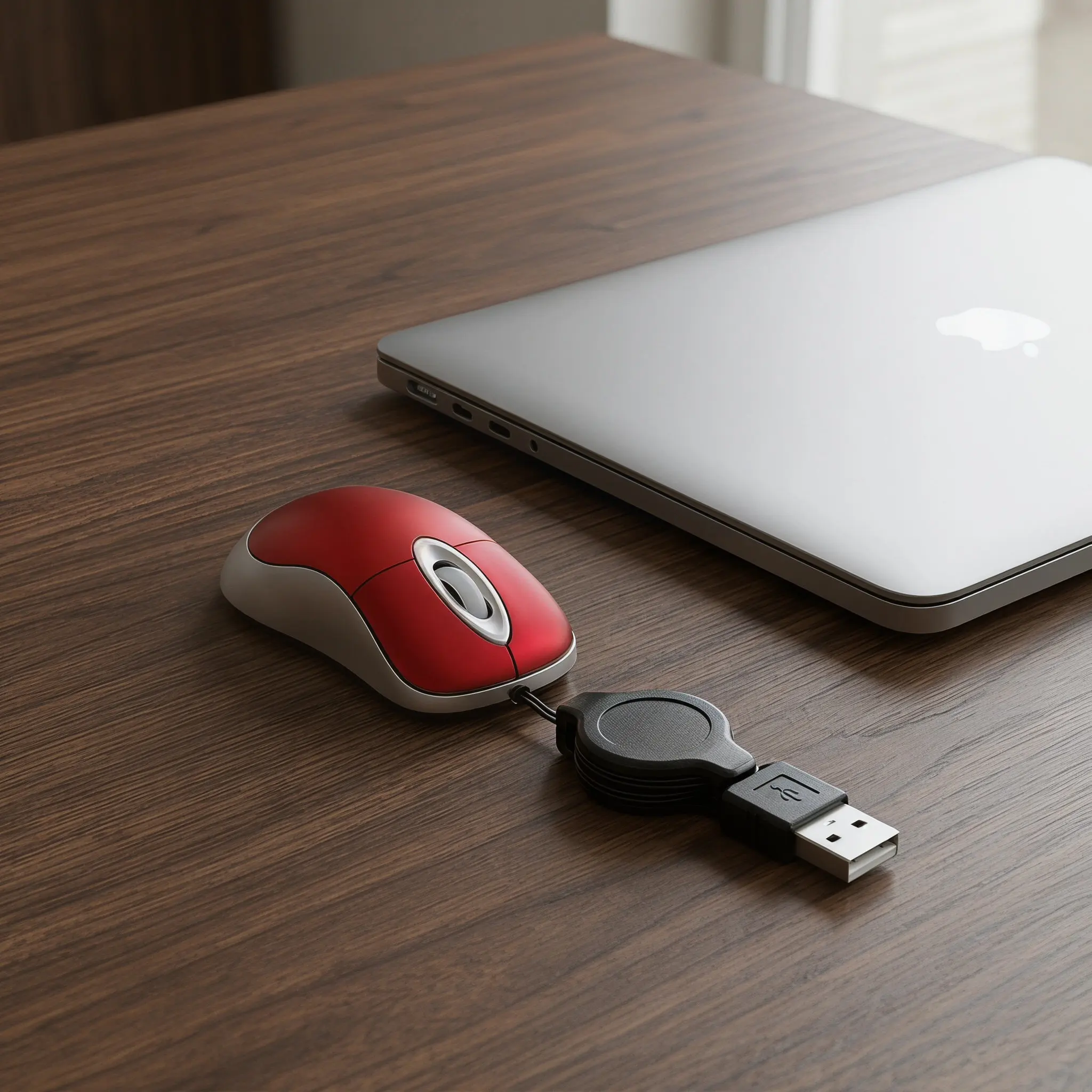 Telescopic USB Mini Mouse Compatible Win98 Win2000 Winme Winxp Vista 1000Dpi Accurate Positioning Silent Wired Computer