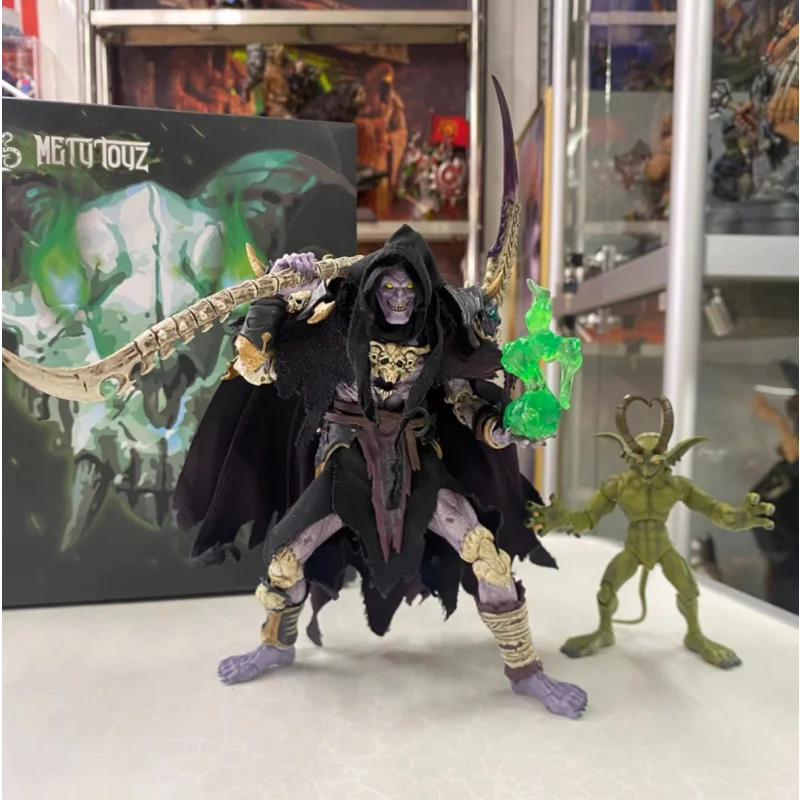 

Memory Toys Fantasy Anime Figure Necromancer Baron Sharman Collectible Model Ready To Ship Gift For Tabletop Rpg Fans Adult Coll