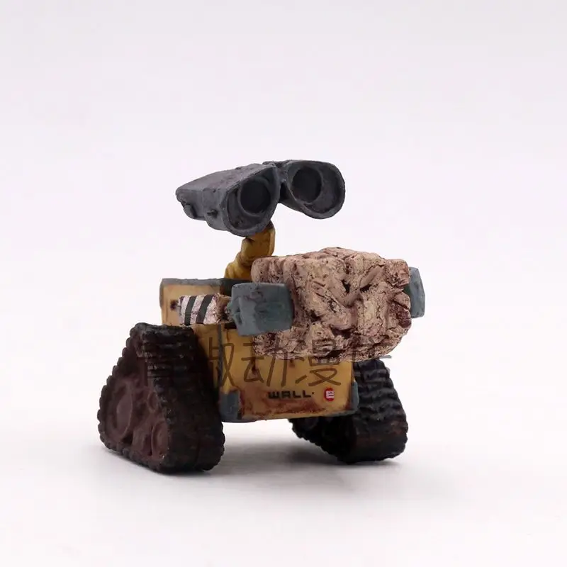 4.5cm 뜨거운 판매 향수 작은 디즈니 로봇 동원 벽 E 인형 장난감 수제 자동차 장식 장식 모델 생일 선물