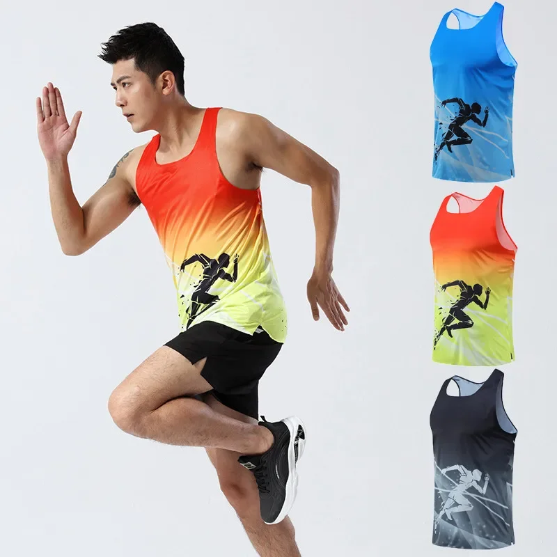 Adult Men Women Running Hiking Shirts Tight Gym Tank Top Fitness Marathon T-shirts Sport Exercise Basketball Vest Clothes A21