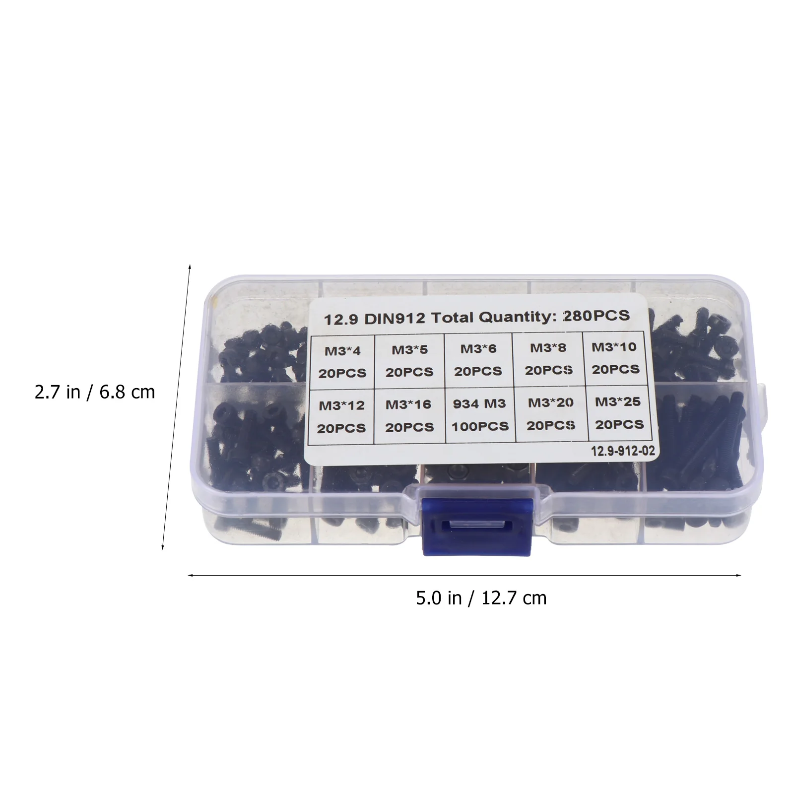 

Head Screws Nuts Fastening Set 12.9 Grade Alloy Steel Socket Heavy Duty Anti Rust Practical Function