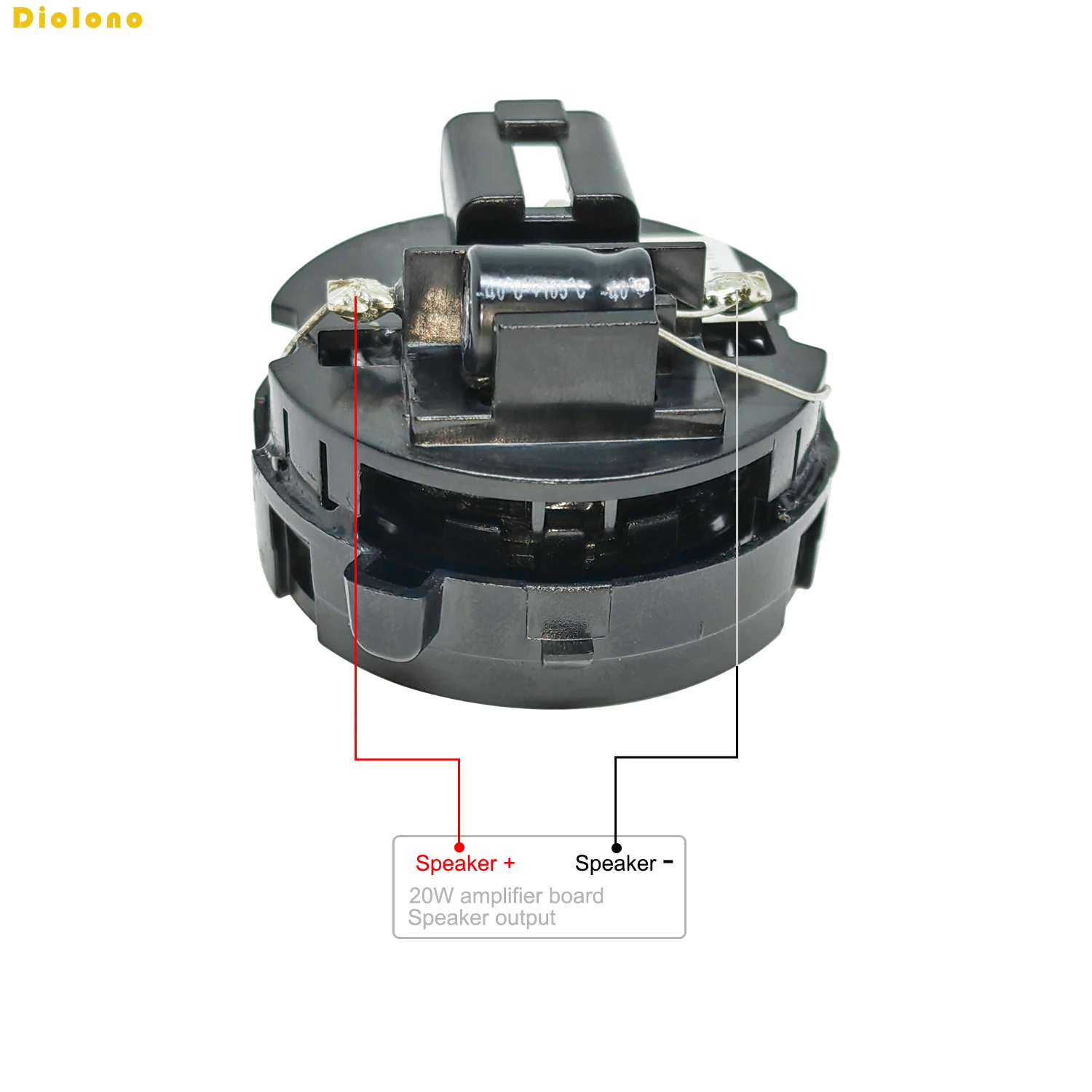 ツイータースピーカー,ドライバー,ハイファイ,オーディオ,音楽,高音,車の改造,20W, 4オーム,2個
