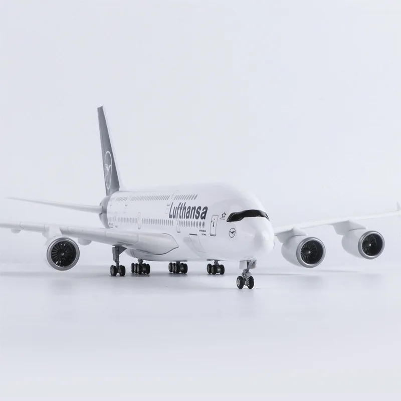 Новая модель самолета Люффанаса Airbus 380 A380, модель самолета, масштаб 1/160, детские игрушки, игры, самолеты, литые под давлением самолеты из смолы