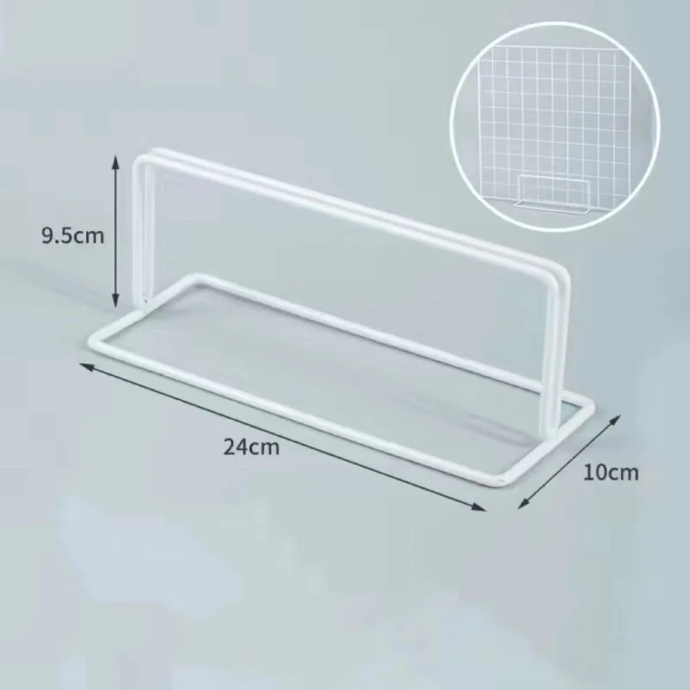 رف عرض شبكي حديث مع قاعدة معدنية لسطح المكتب وإطار شبكي رف كشك المجوهرات للوحة الشبكة