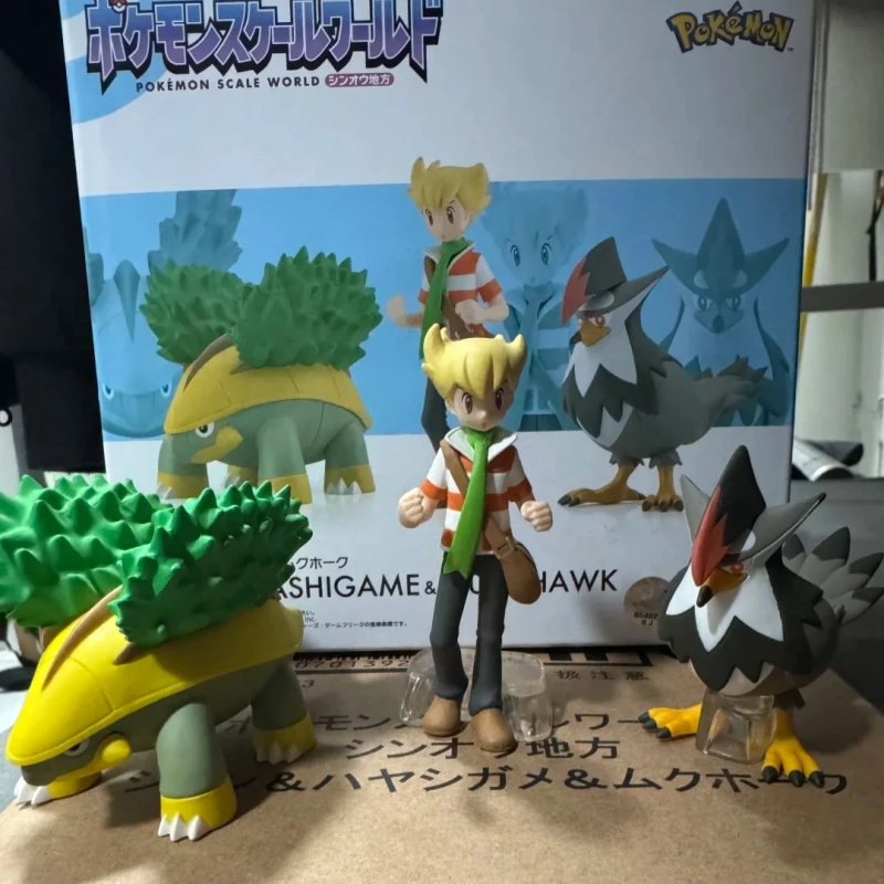 bandai-pokemon-scale-world-sinnoh-region-barry-grotle-staraptor-figura-de-accion-modelo-juguete-para-regalo