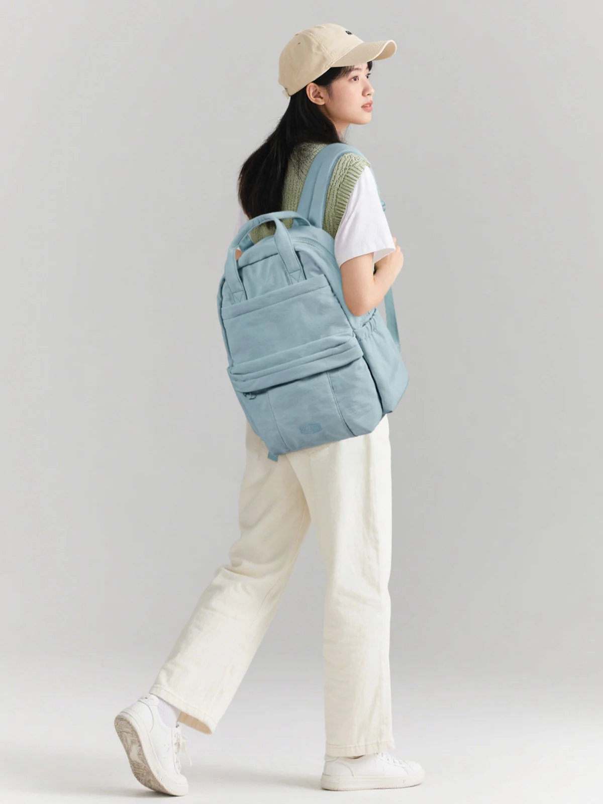 BAGSMART Girls School Backpack Multi-Function Leisure Travel Hand Luggage Backpack Large Capacity Business 14.3 in Laptop Bag
