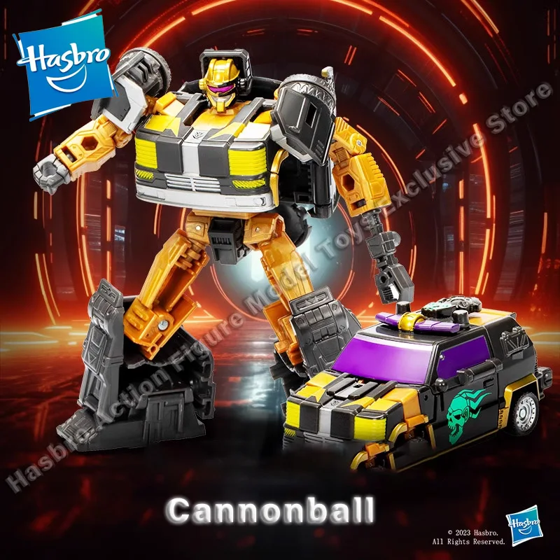 Hasbro TransDevices-Figurines d'action à collectionner, nouveau produit, en stock, renforcer le cannonball, jouets modèles, modèle de robot transformable