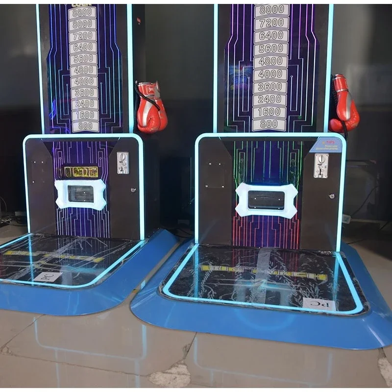 Боксерский автомат, вентиляция, измерение силы, монета, игровой автомат, видеоигра, городское развлекательное оборудование, декомпрессия, бокс