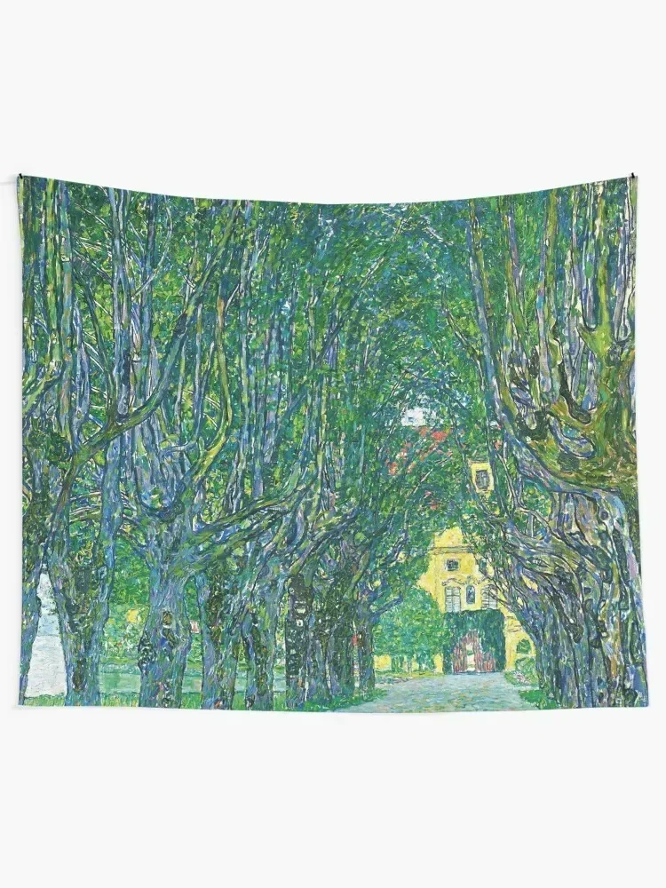 Avenue in the Park of Schloss Kammer, by Gustav Klimt Tapestry Home Decoration Accessories Decoration For Rooms Tapestry