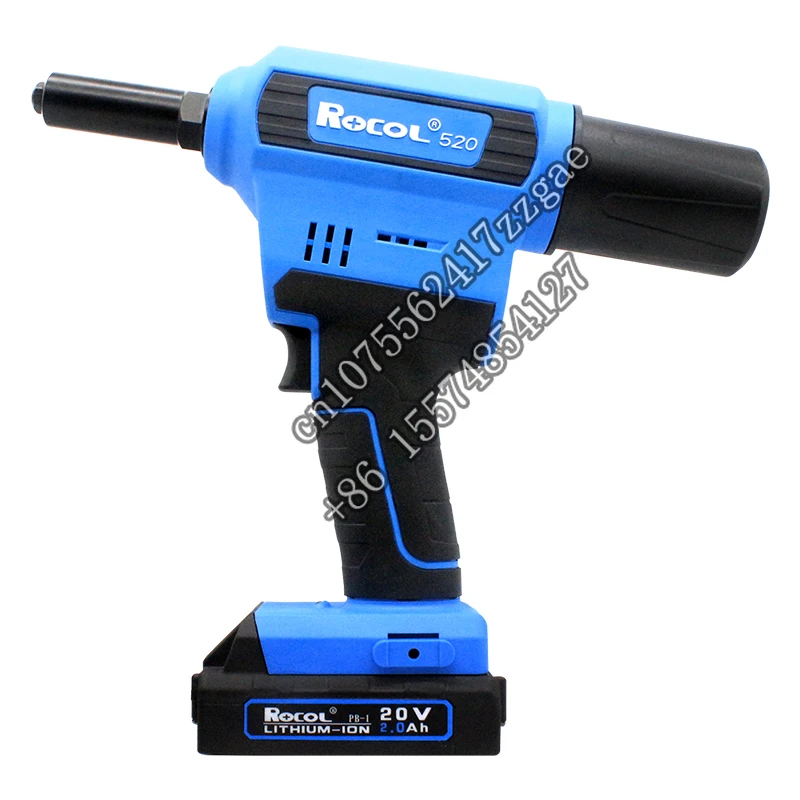 

Electric Rivet Tool range 2.4-6.4mm Cordless Rivet Battery