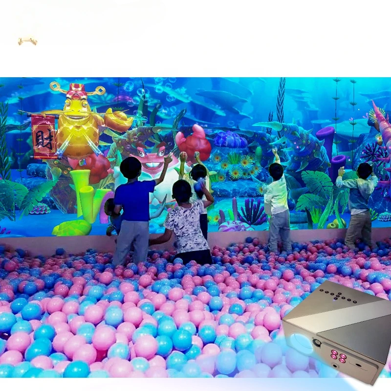 

Naughty Castle Color Ocean Ball Smashing Interactive Projection Game Soft Sponge Elastic Silent Memory Foam Stress Ball