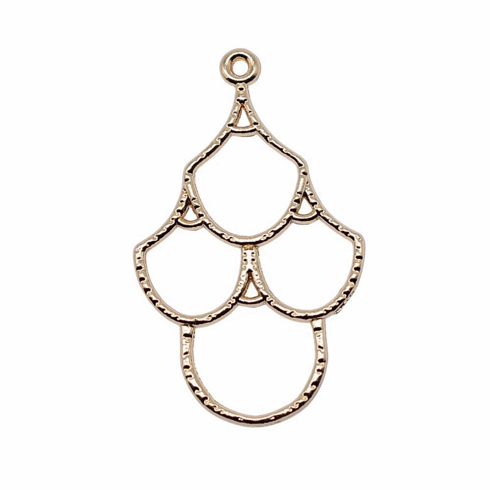 10 teile/los Geometrie Charms für Schmuck herstellung Anhänger