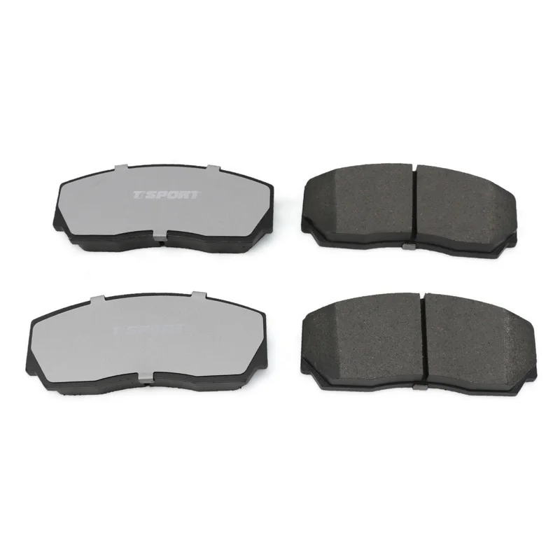 Pastilhas de freio de fábrica, lojas de freio, disco de pastilha de freio mtb preto para mini vw honda nissan lexus mazda cadillac