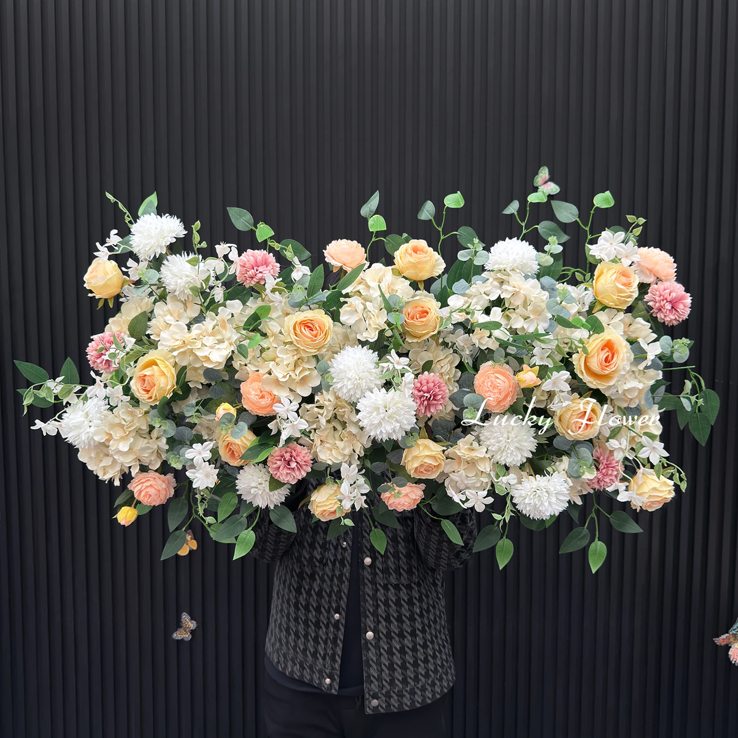 

Искусственный подвесной цветочный ряд, свадебное украшение, букет для женатых, цветочная композиция, декор, металлическая арка, реквизит, украшение для вечеринки