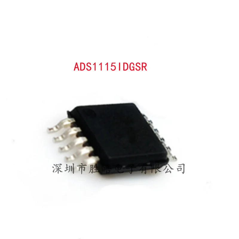 (2PCS)  NEW  ADS1115IDGSR  ADS1115   A 16-Bit Analog-to-digital Converter Chip   VSSOP-10  ADS1115IDGSR    Integrated Circuit