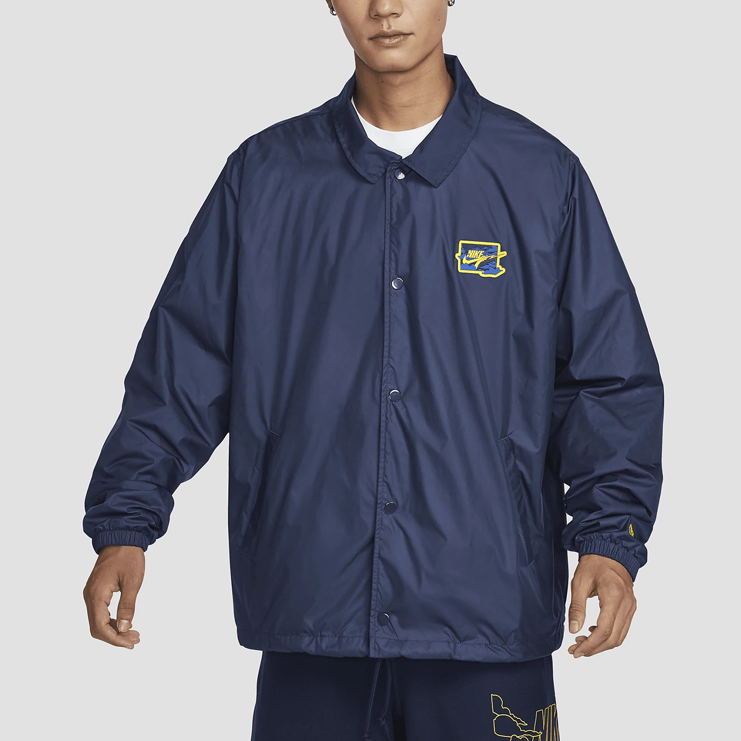 

Официальная мужская спортивная повседневная свободная куртка Nike 2024, Новое поступление, FZ0801-410