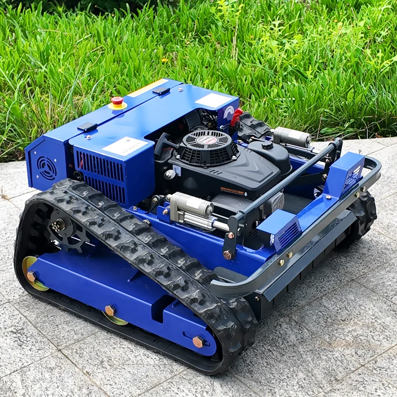 Customized Professional Grade Remote Control Lawn Mower 4 Stroke All Terrain Labor Saving For Courtyard Lawn